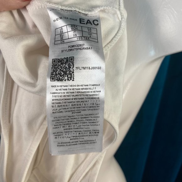 Guess Catrina Plunge Bodysuit White - Picture 6 of 8